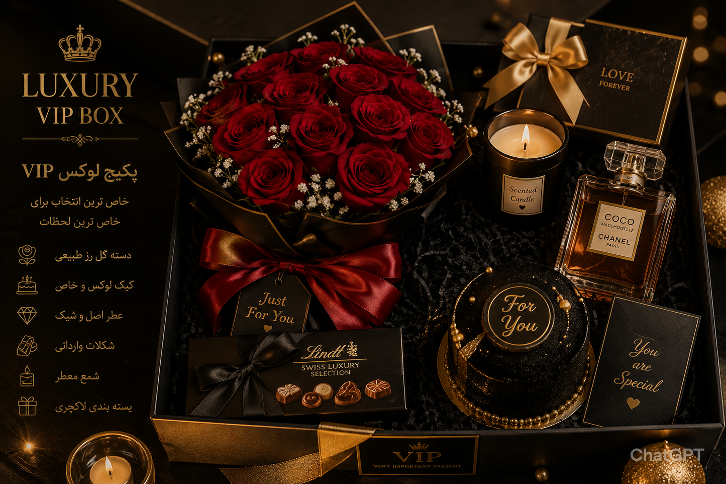 💎 پکیج لوکس VIP (Luxury Box)